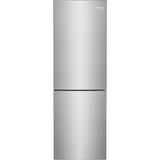 Frigidaire FRBG1224AV - 12 Cu. Ft. Garage Ready Compact Bottom Freezer Refrigerator, Fingerprint-Resistant Stainless Look.