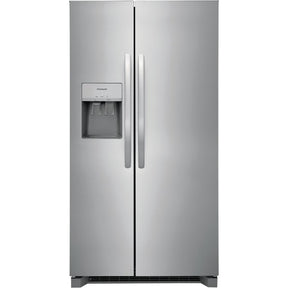 Frigidaire FRSS2623AS - 25.6 Cu. Ft. Side-by-Side Freestanding Refrigerator with EvenTemp Cooling System, Stainless Steel
