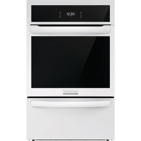 FRIGIDAIRE GALLERY GCWG2438AW 24" Single Gas Wall Oven With Air Fry WHITE for discounted premium appliances.
