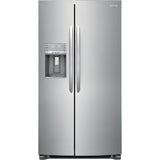 Frigidaire Gallery GRSS2652AF - 25.5 Cu. Ft. Side-by-Side Refrigerator – Stainless Steel in a sleek, modern design.