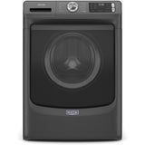 MAYTAG MHW5630MBK 4.5 Cu. Ft. High-Efficiency Stackable Front Load Washer with Steam and Fresh Spin - Volcano Black
