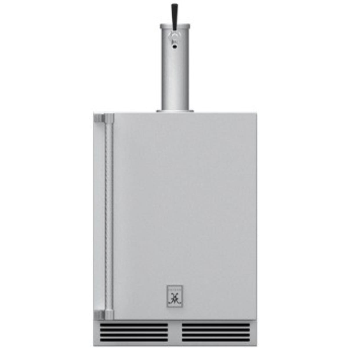 Hestan GFDSR241 - OUTDOOR SINGLE FAUCET BEER DISPENSER, SOLID DOOR, WITH LOCK, RIGHT HINGED, 24"
