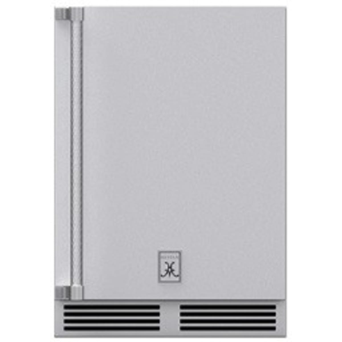 Hestan GRWSR24 - OUTDOOR DUAL ZONE REFRIGERATOR WITH WINE, SOLID DOOR, WITH LOCK, RIGHT HINGED, 24".