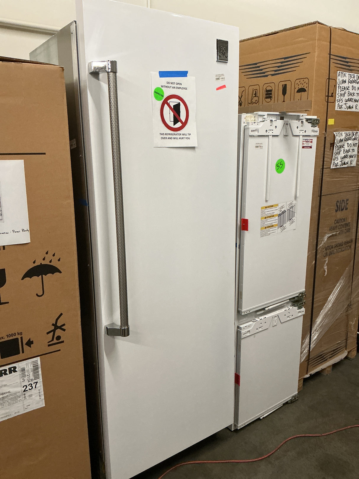 Hestan KFCR30 WH Column Freezer (Open Box / Scratch & Dent)