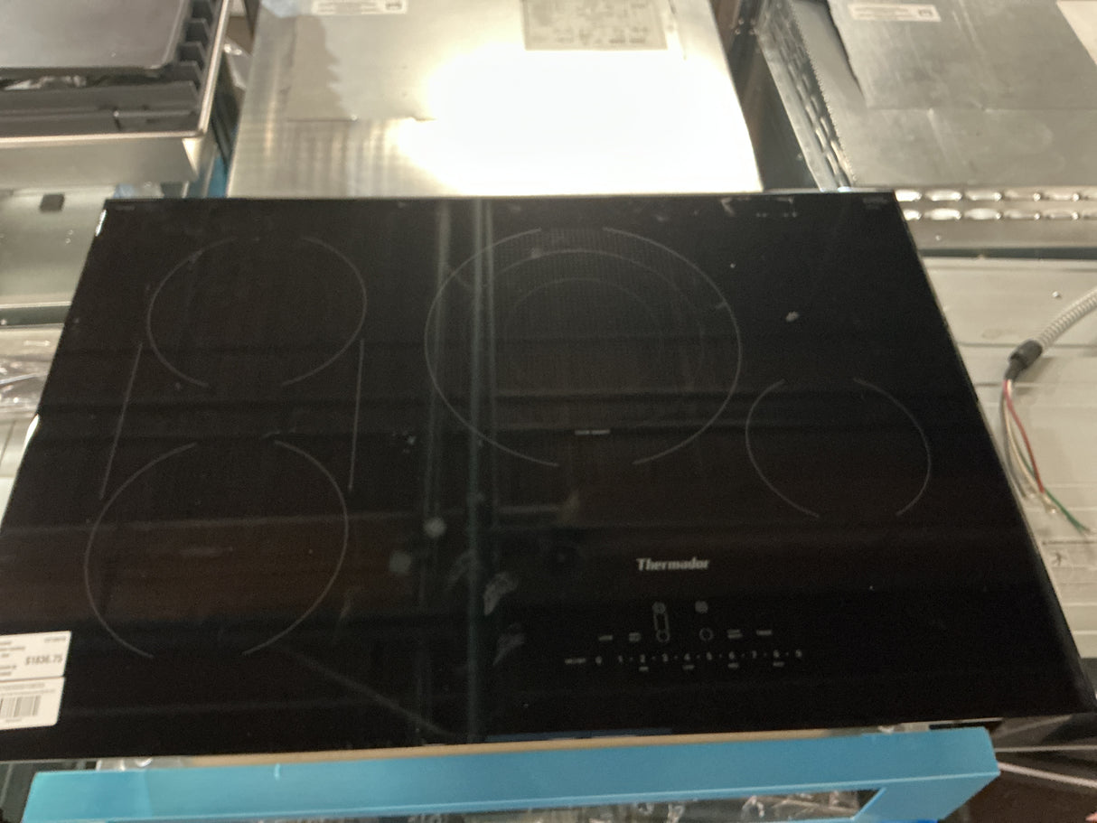 Thermador CET305YB Electric Cooktop, 30 Inch, Black (Open-Box / Scratch & Dent)