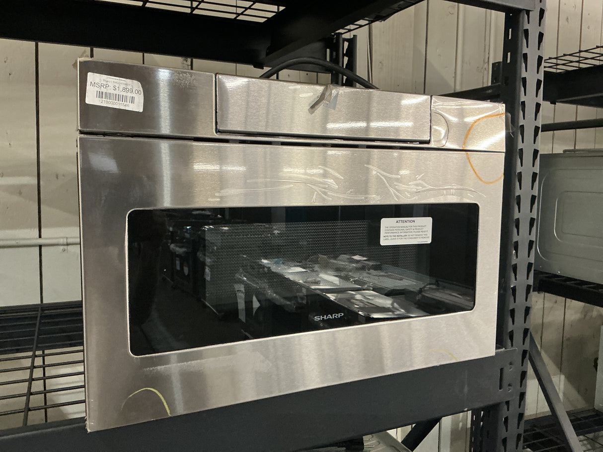 Sharp SMD2470ASY Microwave Drawer (Open Box / Scratch & Dent)