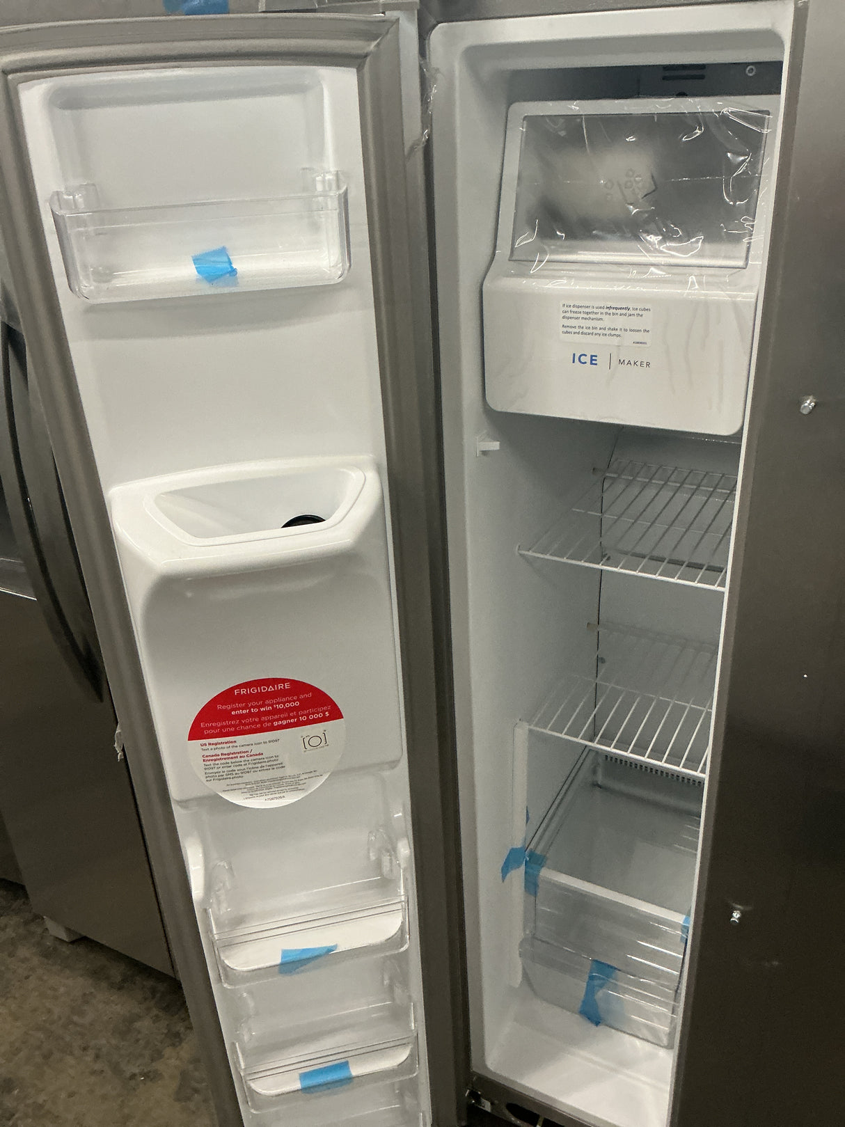 Frigidaire FRSS2623AS Side-by-Side Refrigerator (Open Box / Scratch & Dent)