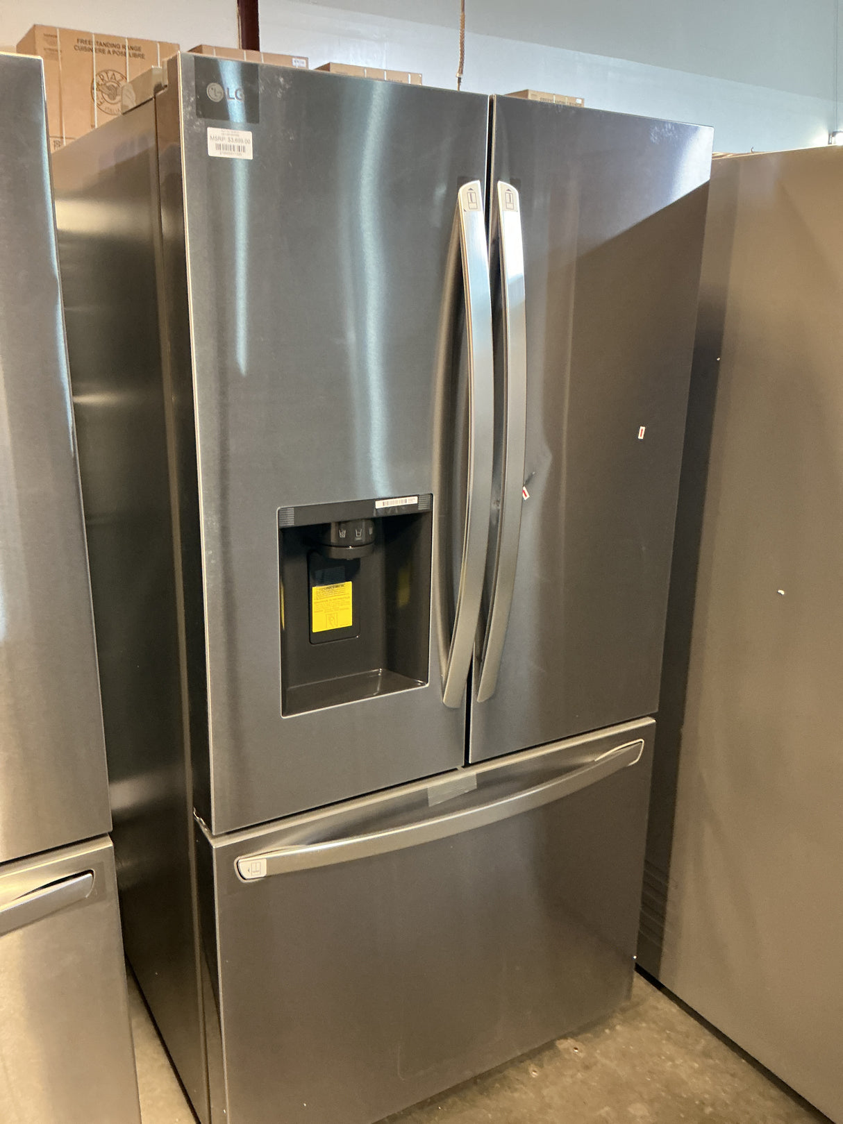 LG LRFXS3106S French Door Refrigerator (Open Box / Scratch & Dent)