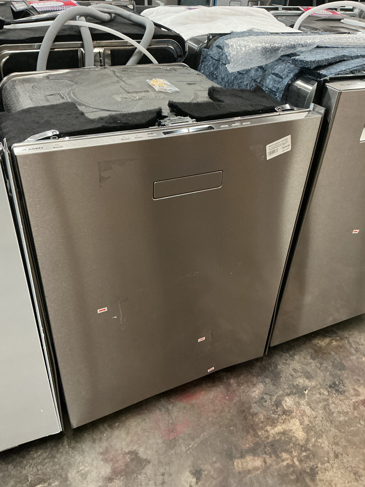 Asko DBI663ISSOF Top Control Built-In Dishwasher (Open Box / Scratch & Dent)