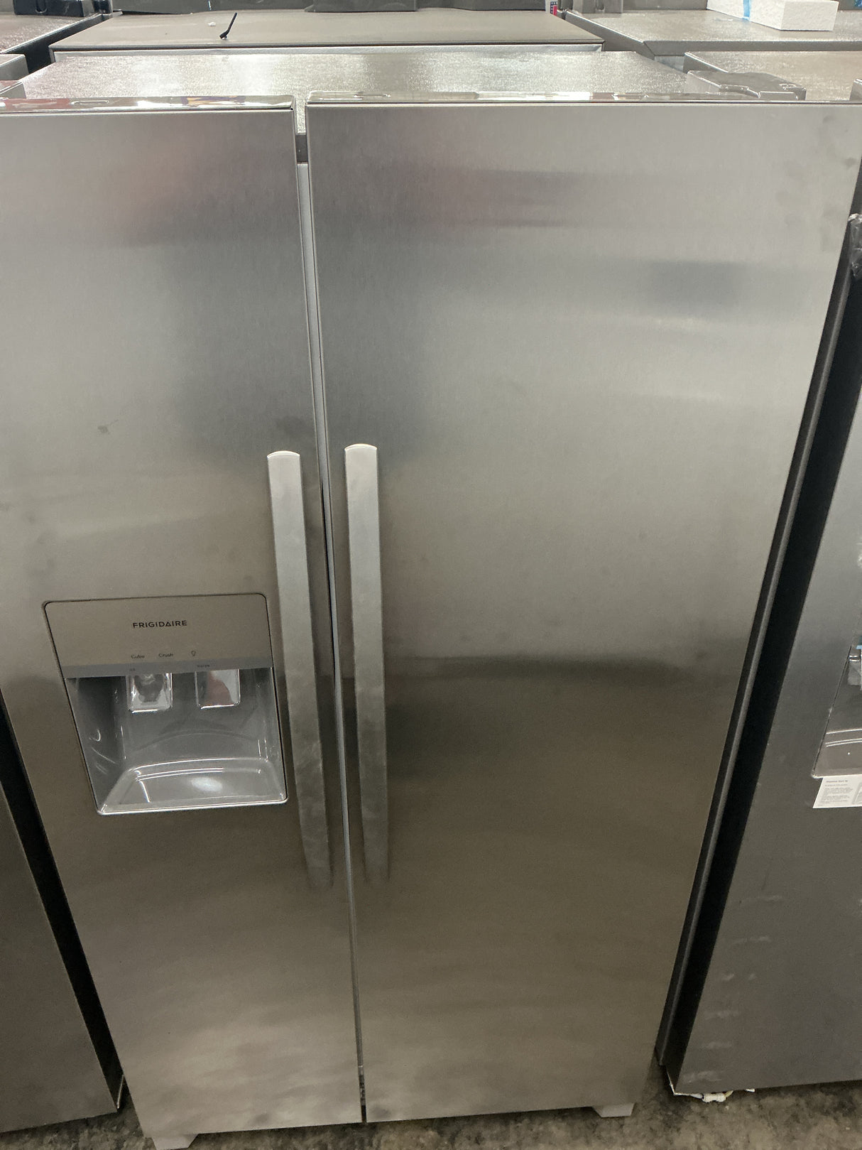 Frigidaire FRSS2623AS Side-by-Side Refrigerator (Open Box / Scratch & Dent)