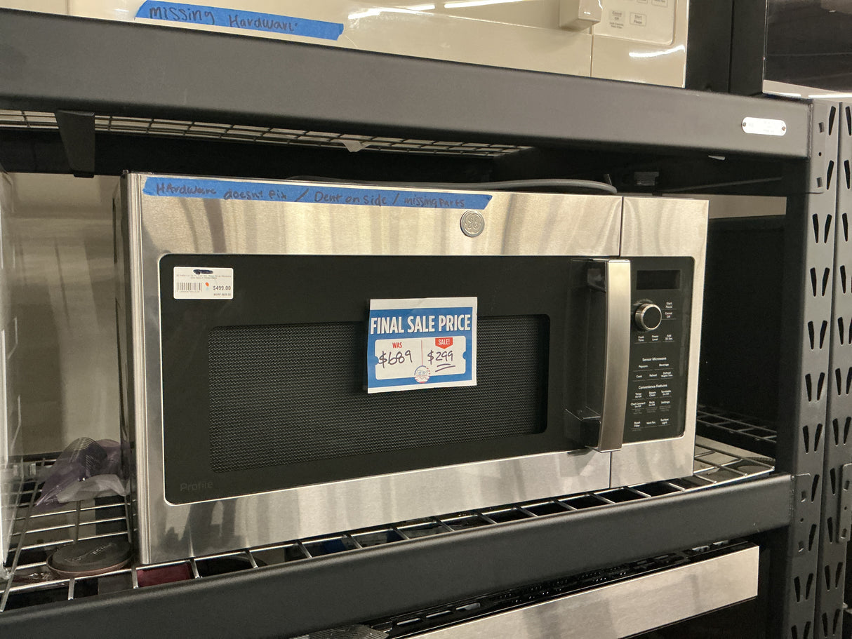 GE Profile PVM9215SKSS Over the Range Microwave (Open Box / Scratch & Dent)