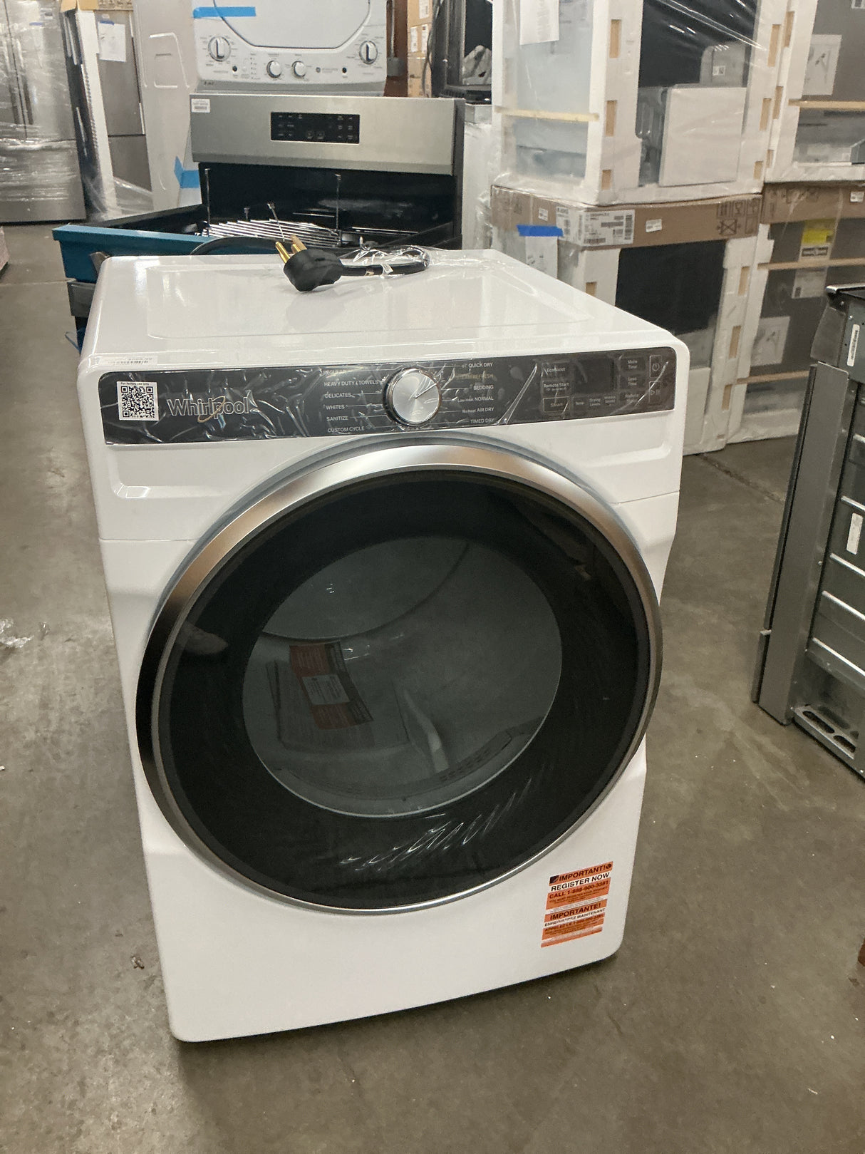 Whirlpool WED6720RW Electric Dryer (Open Box / Scratch & Dent)