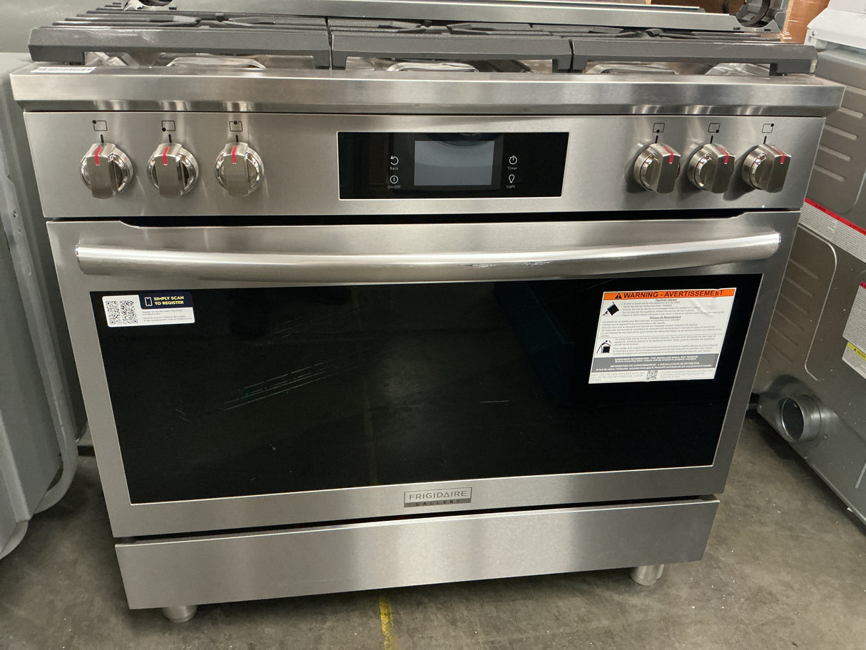 Frigidaire Gallery GCFD3661AF Dual Fuel Range (Open Box / Scratch & Dent)