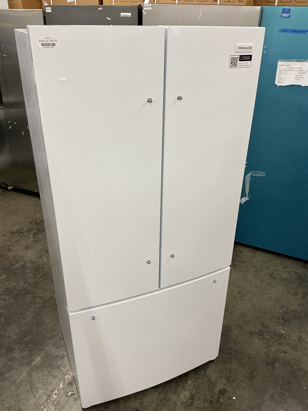 Frigidaire FRFG1723AW French Door Refrigerator (Open Box / Scratch & Dent)