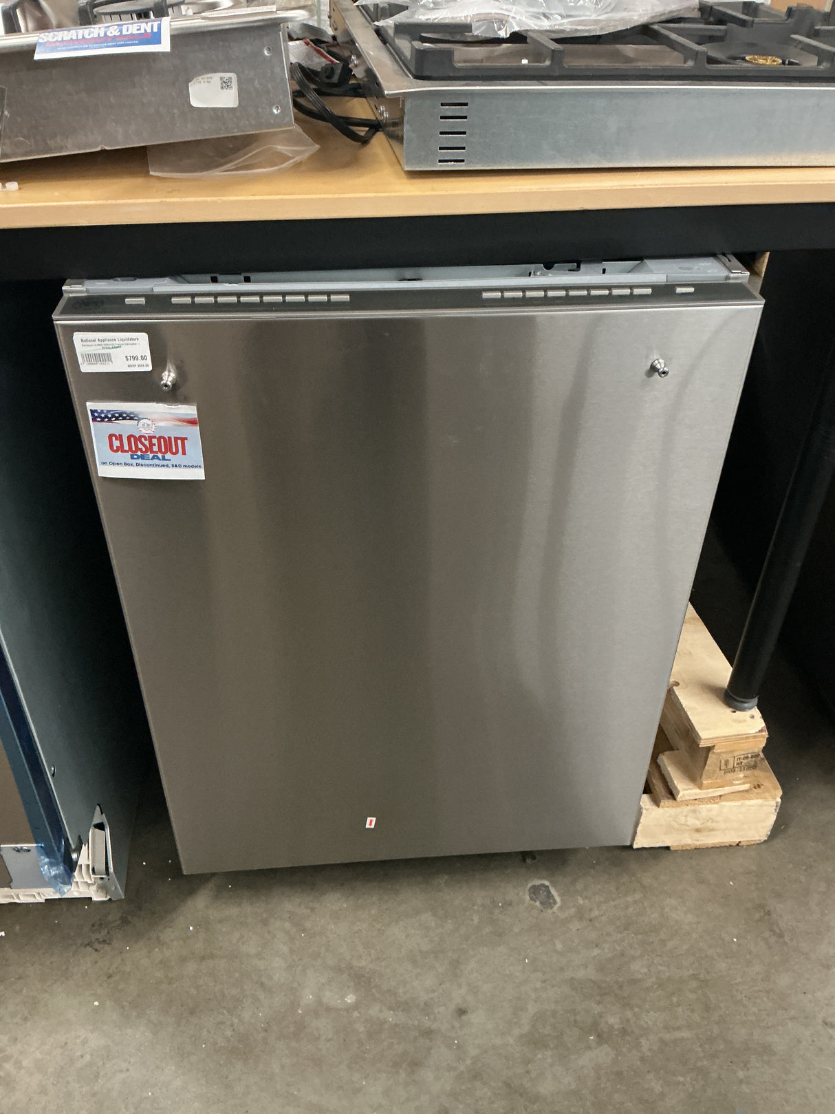 Bertazzoni ULMSD71B3V42I02 Top Control Built-In Dishwasher (Open Box /Scratch & Dent)