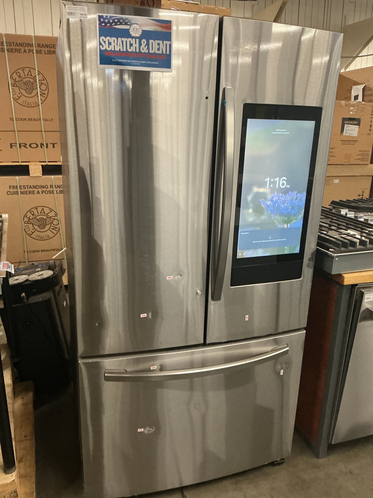 Samsung RF28T5F01SR French Door Refrigerator (Open Box / Scratch & Dent)