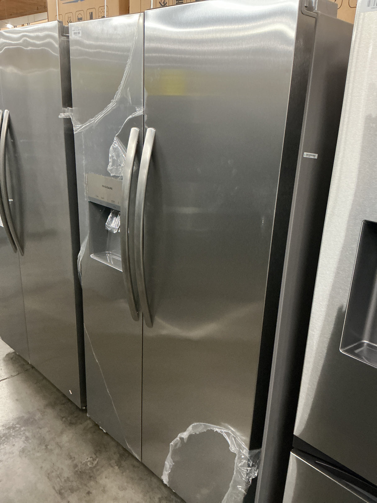 Frigidaire FRSC2333AS Side-by-Side Refrigerator (Open Box / Scratch & Dent)