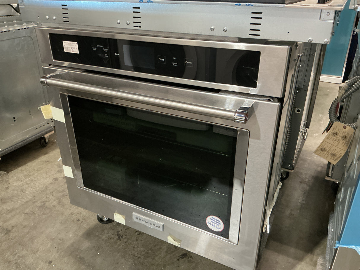 Kitchenaid KOSE900HSS Single Wall Oven (Open Box / Scratch & Dent)