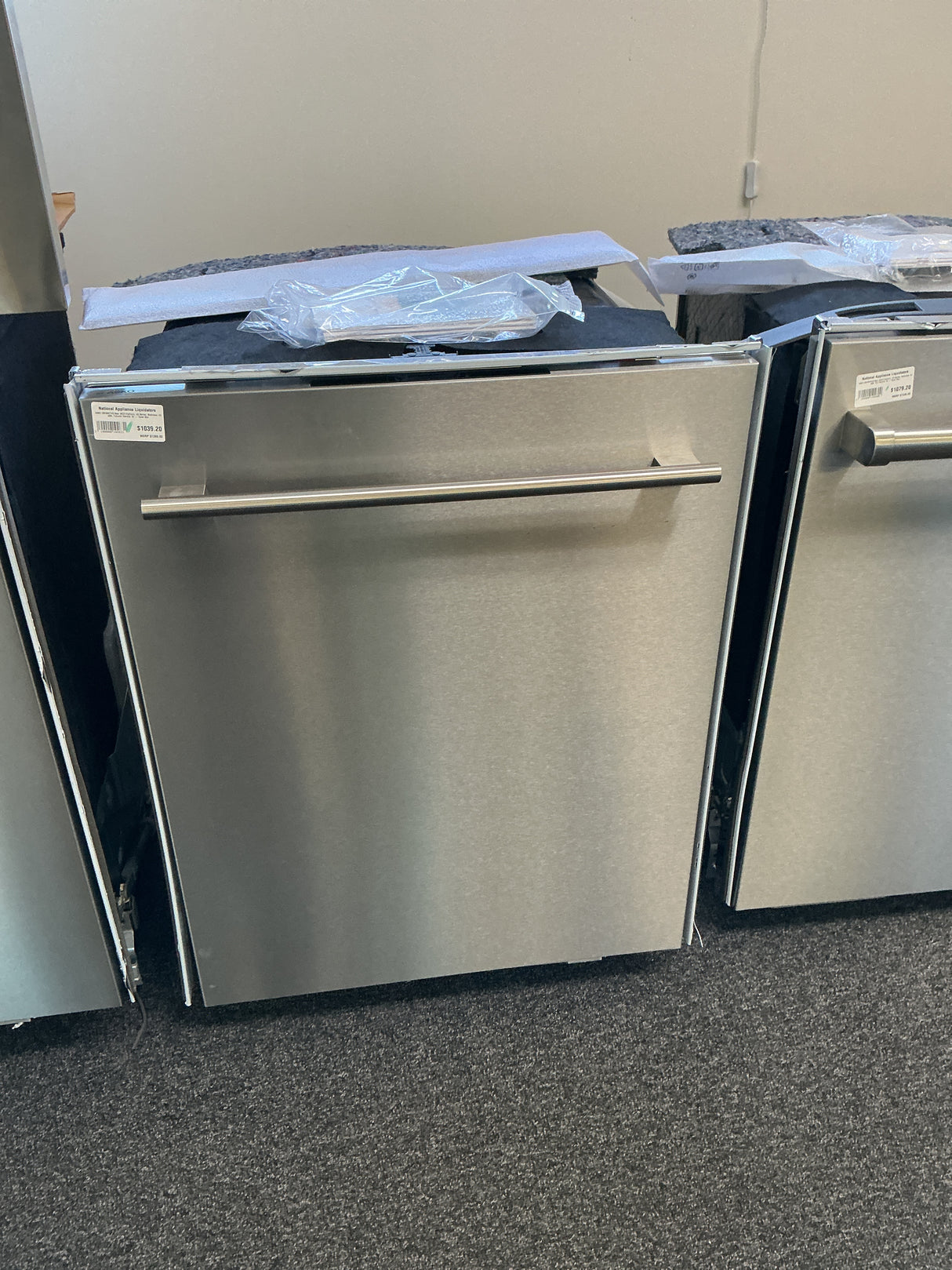 Asko DBI564THS Top Control Built-In Dishwasher (Open Box / Scratch & Dent)