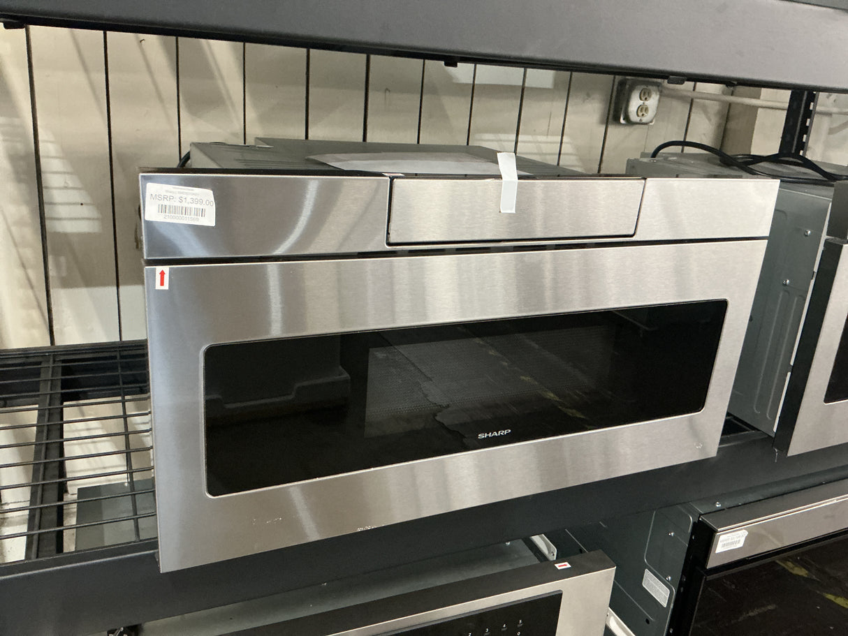 Sharp SMD3070ASY Microwave Drawer (Open Box / Scratch & Dent)
