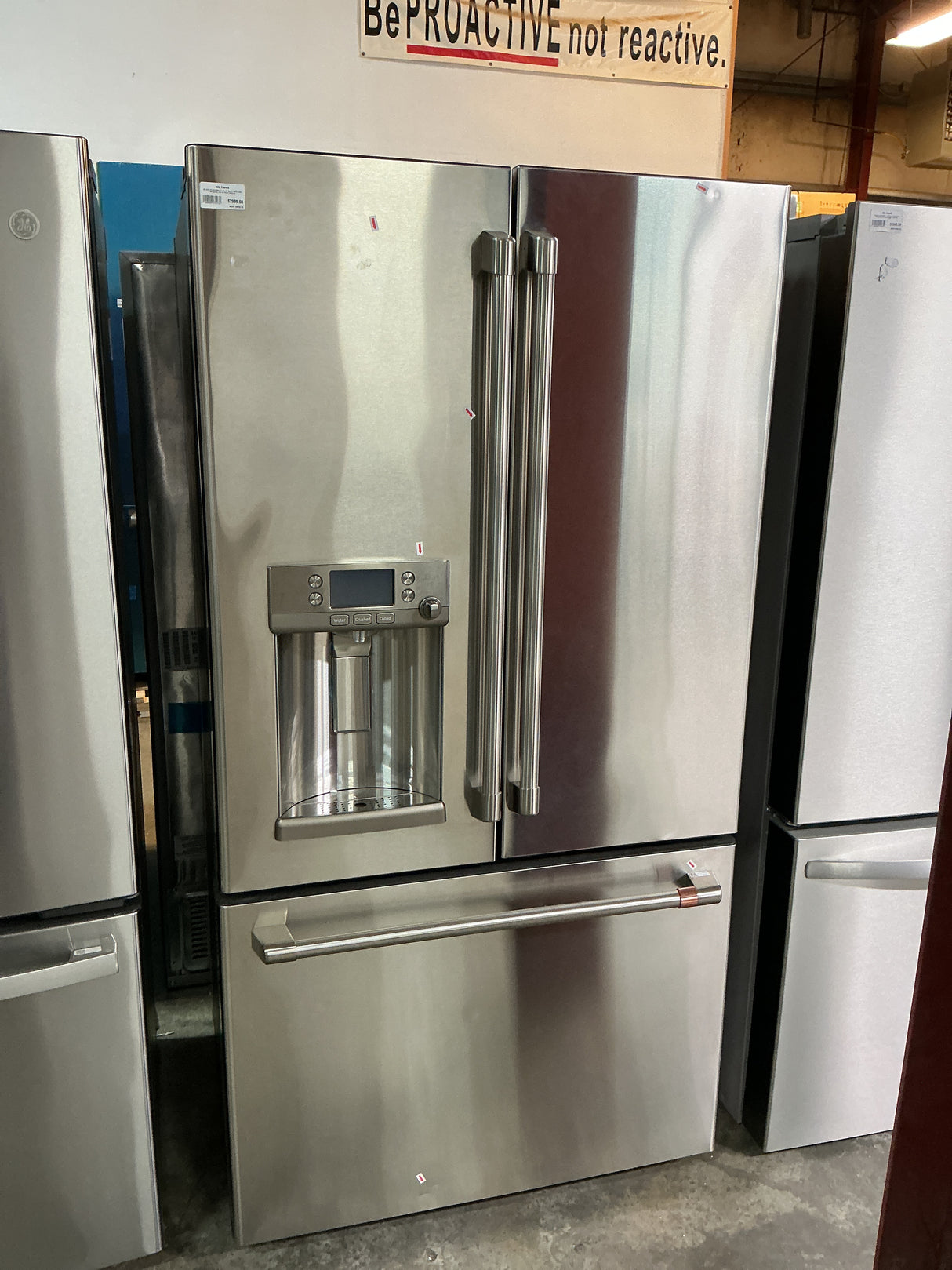 Cafe CFE28TP2MS1 French Door Refrigerator (Open Box / Scratch & Dent)
