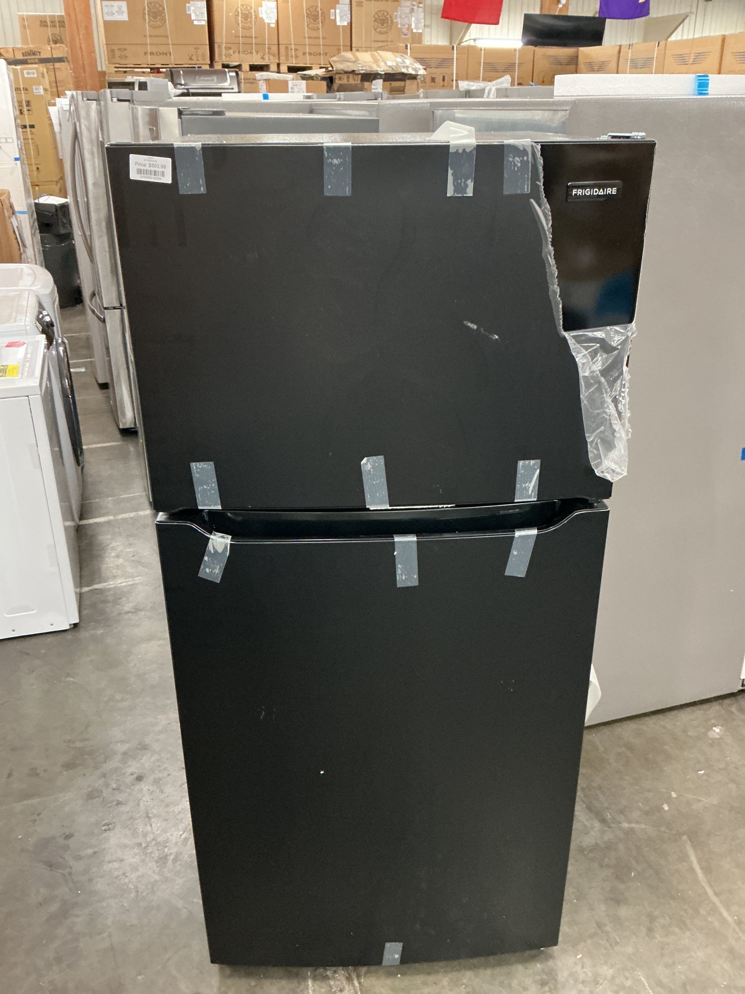 Frigidaire FFTR2045VB Top Freezer Refrigerator (Open Box / Scratch & Dent)