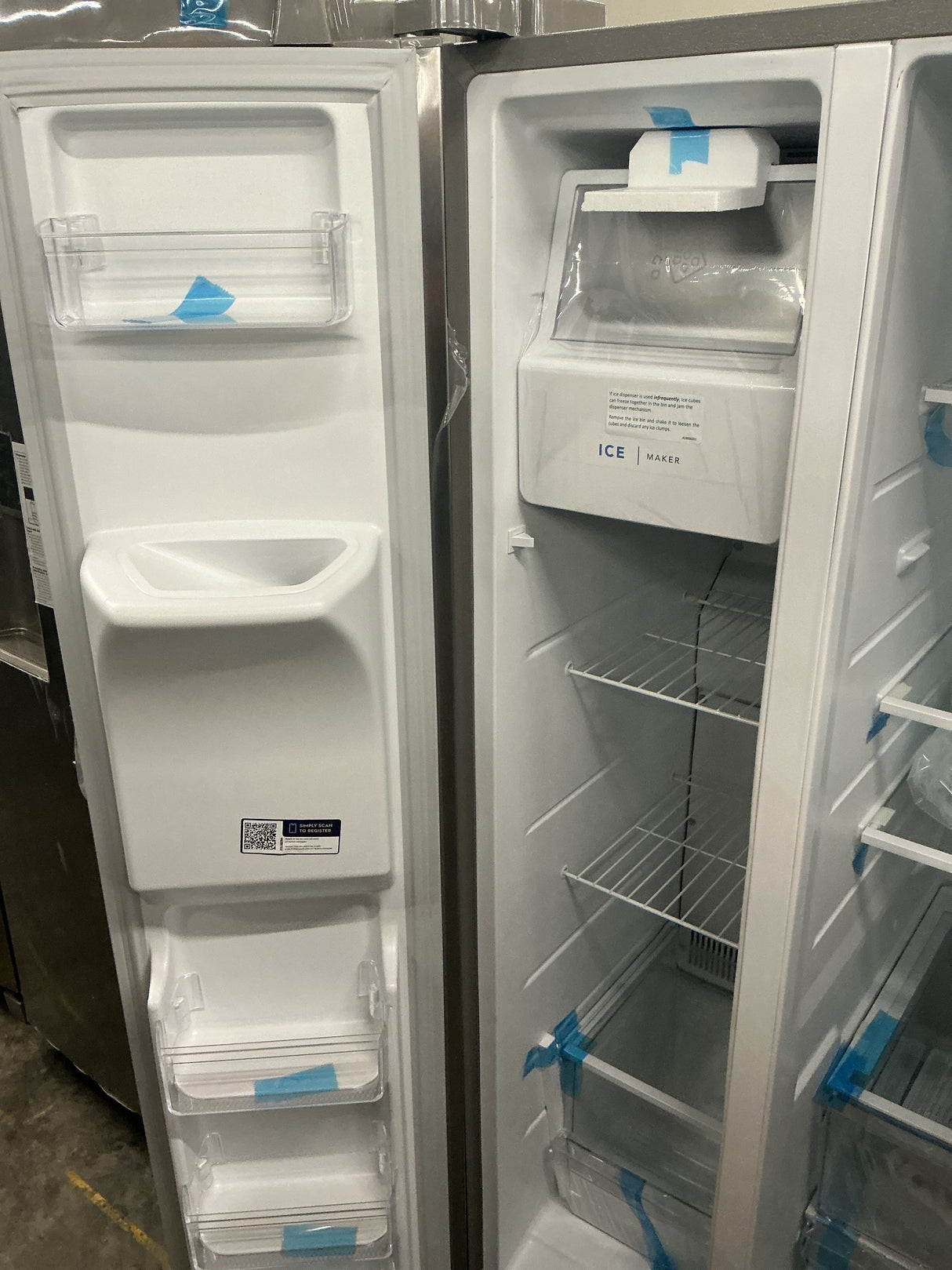 Frigidaire FRSS2623AS Side-by-Side Refrigerator (Open Box / Scratch & Dent)