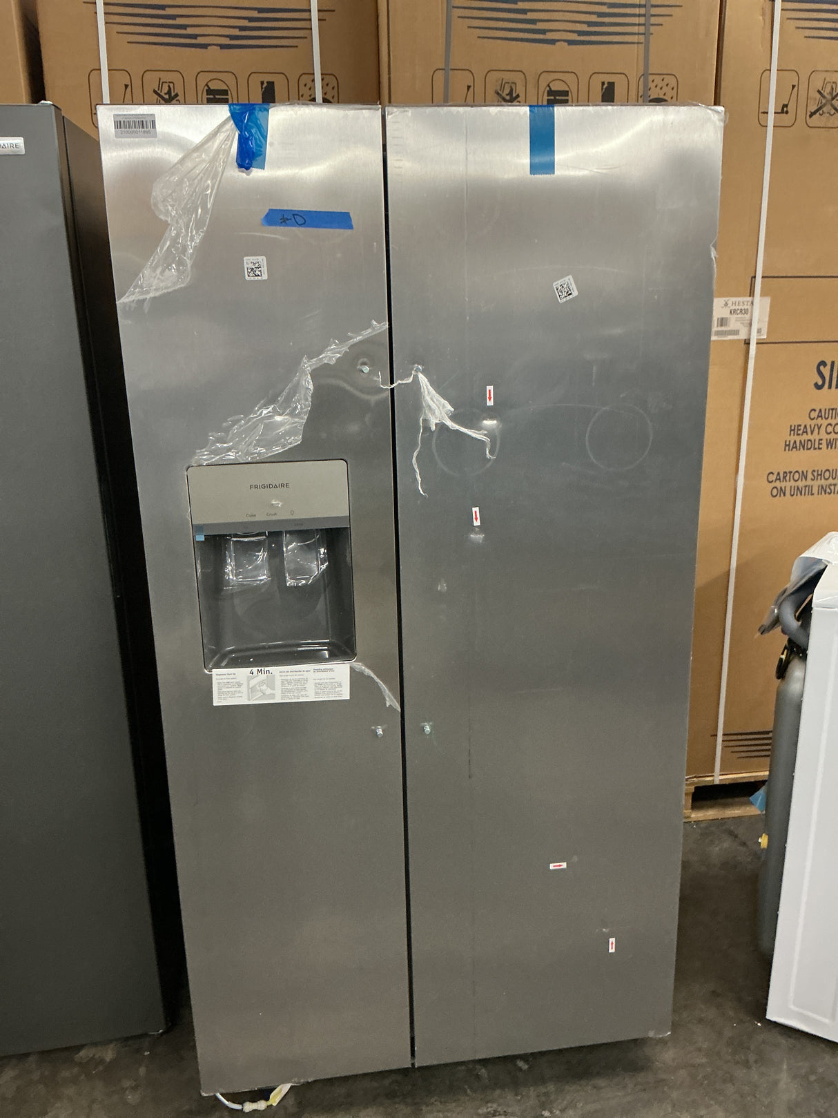 Frigidaire FRSS2623AS Side-by-Side Refrigerator (Open Box / Scratch & Dent)