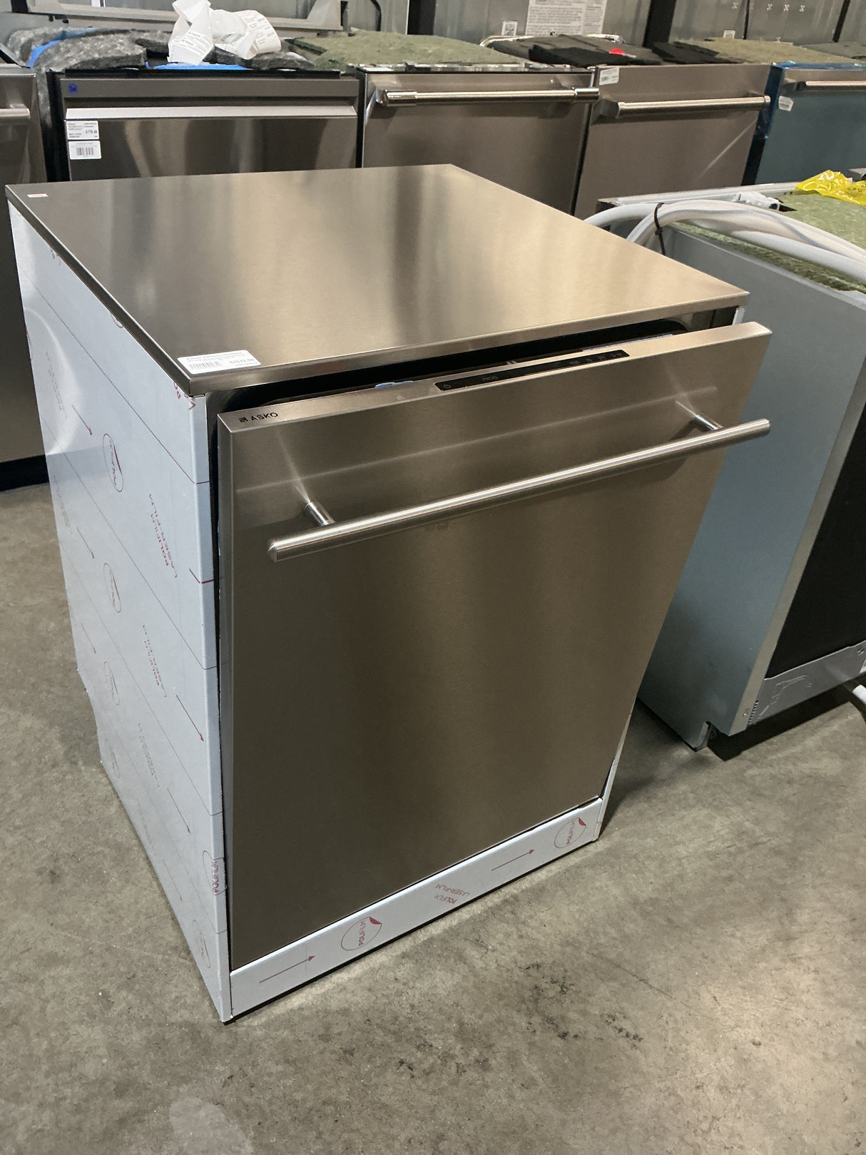 Asko DOD561TXXLS Top Control Built-In Dishwasher, Outdoor (Open Box / Scratch & Dent)