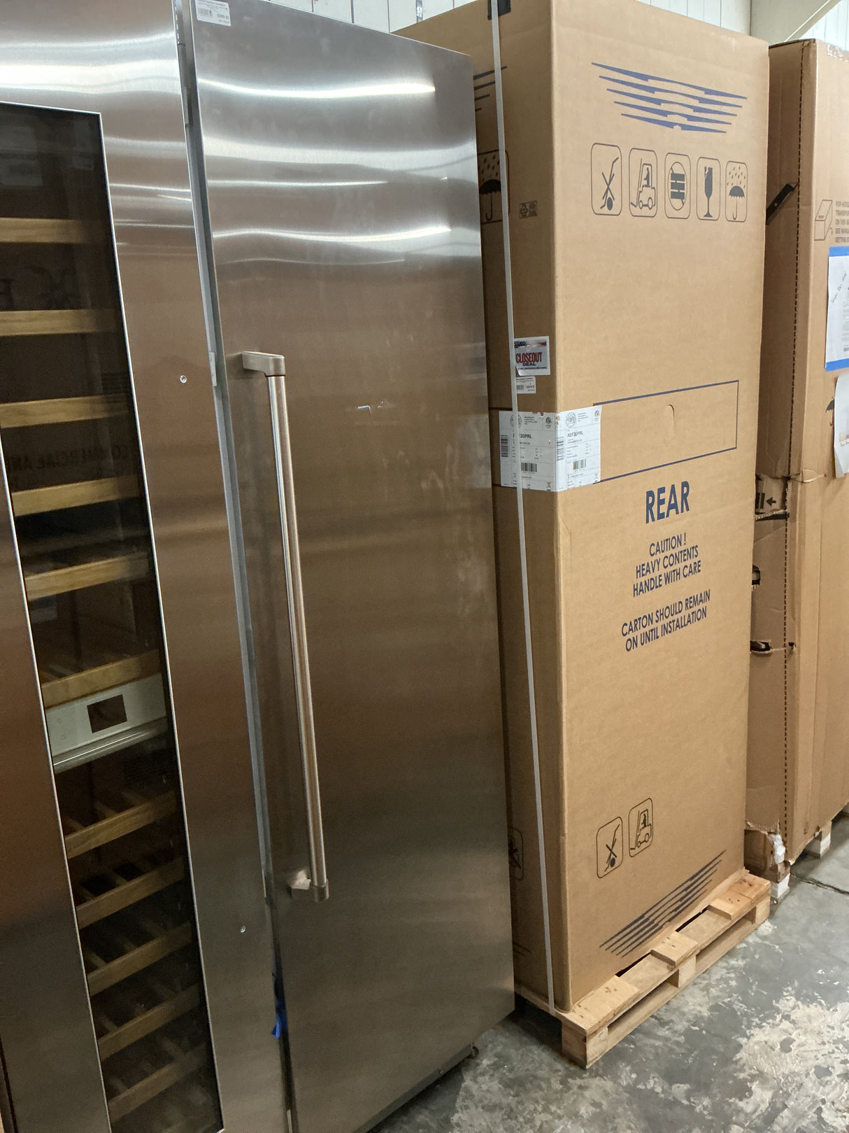 Bertazzoni REF24RCPIXR Refrigerator Column (Open Box / Scratch & Dent)