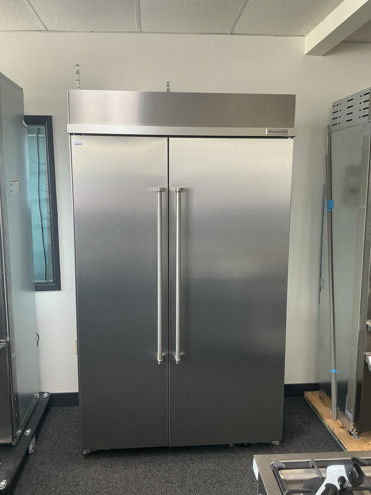 KitchenAid KBSN708MP Built-In Side-by-Side Refrigerator (Open Box / Scratch & Dent)