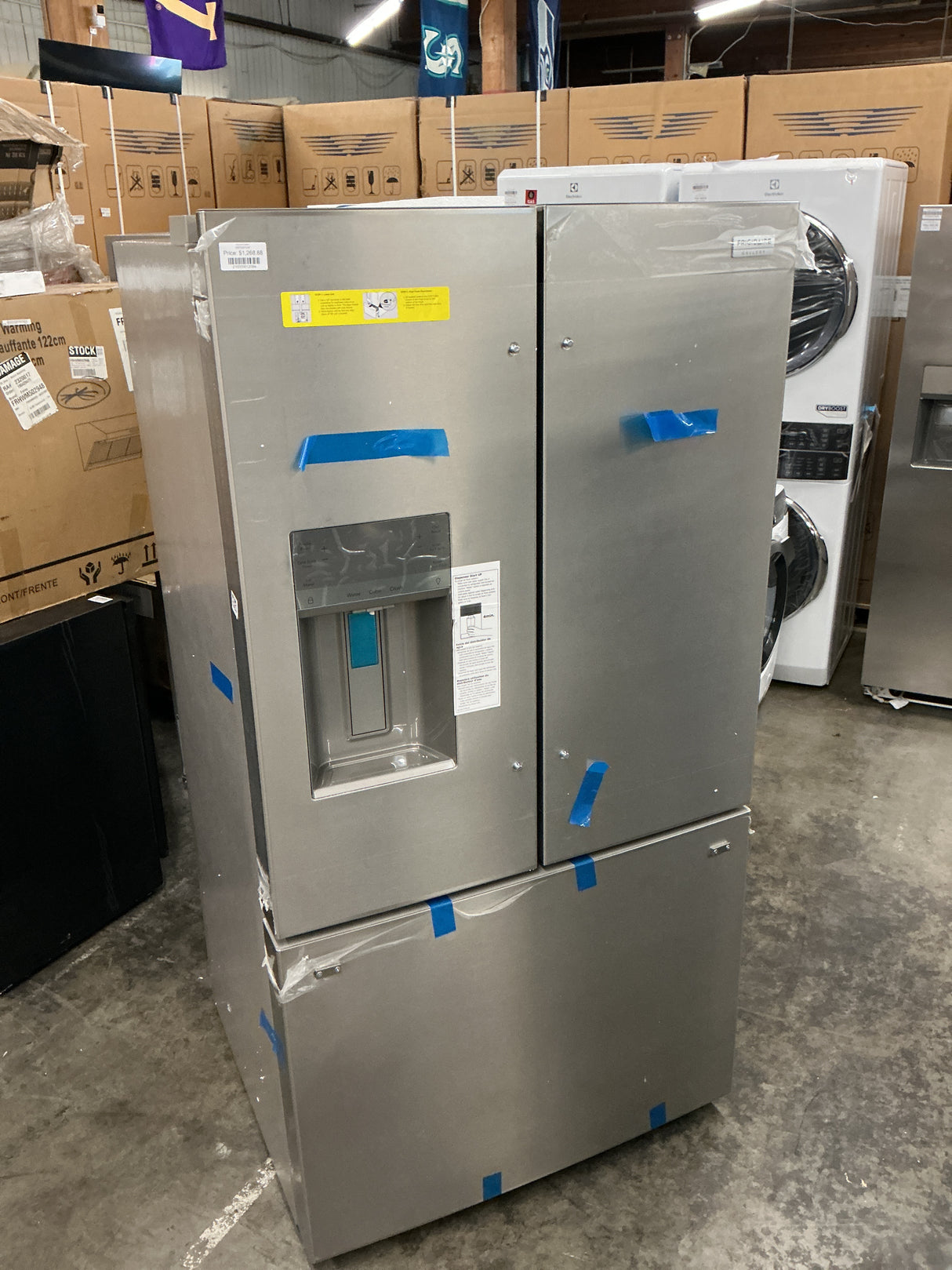 Frigidaire Gallery GRFS287DAF French Door Refrigerator (Open Box / Scratch & Dent)