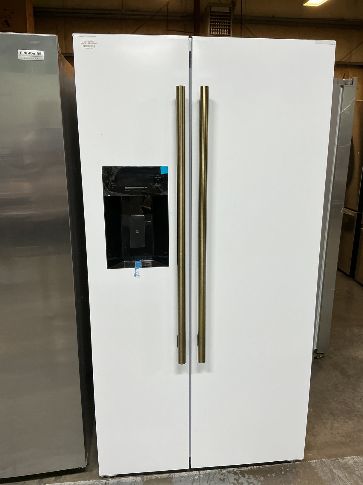 Forno FFRBI1844-36WHT Side-by-Side Refrigerator (Open-Box / Scratch & Dent)
