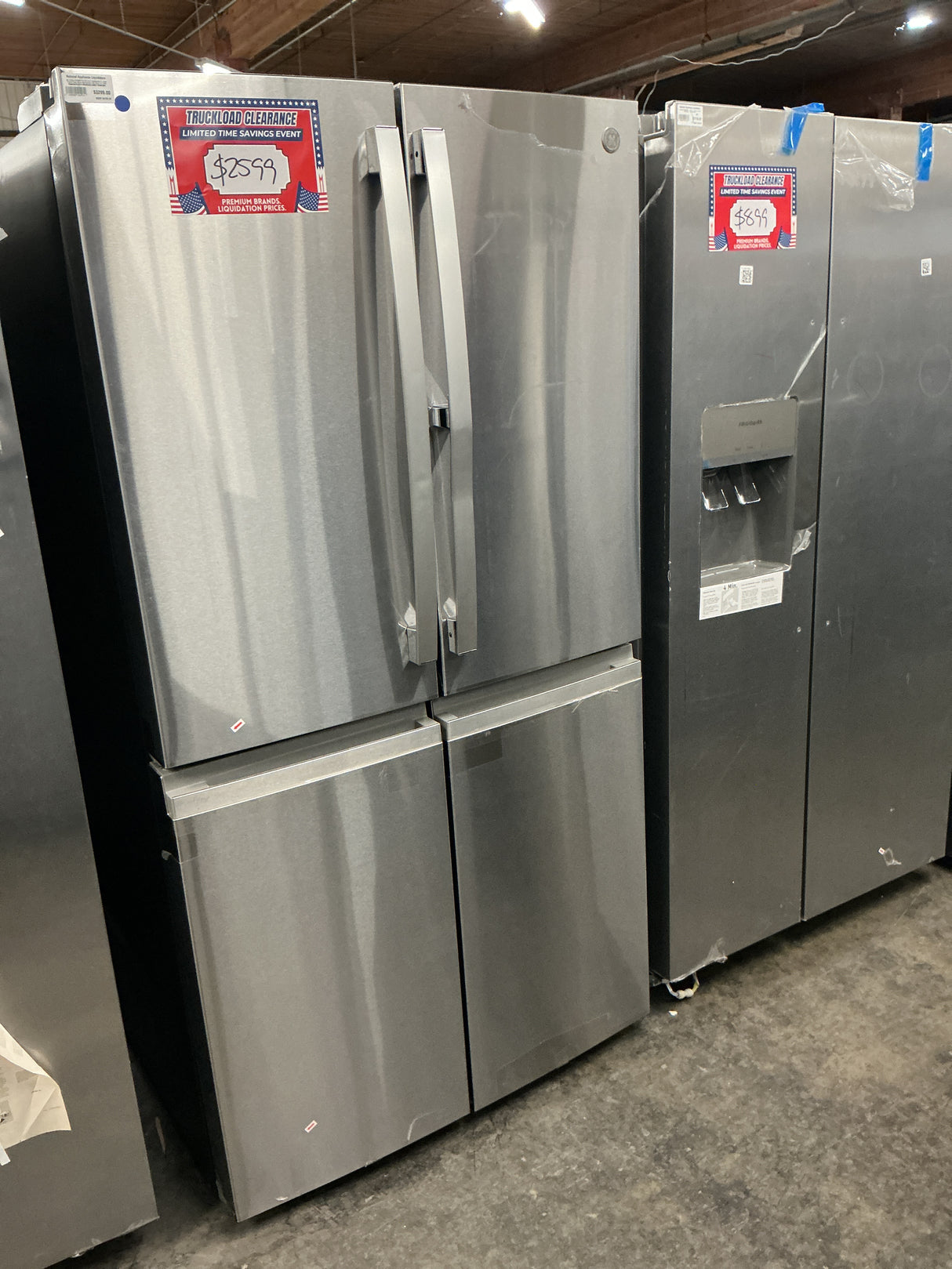 GE Profile PAD28BYTFS French Door Refrigerator (Open Box / Scratch & Dent)