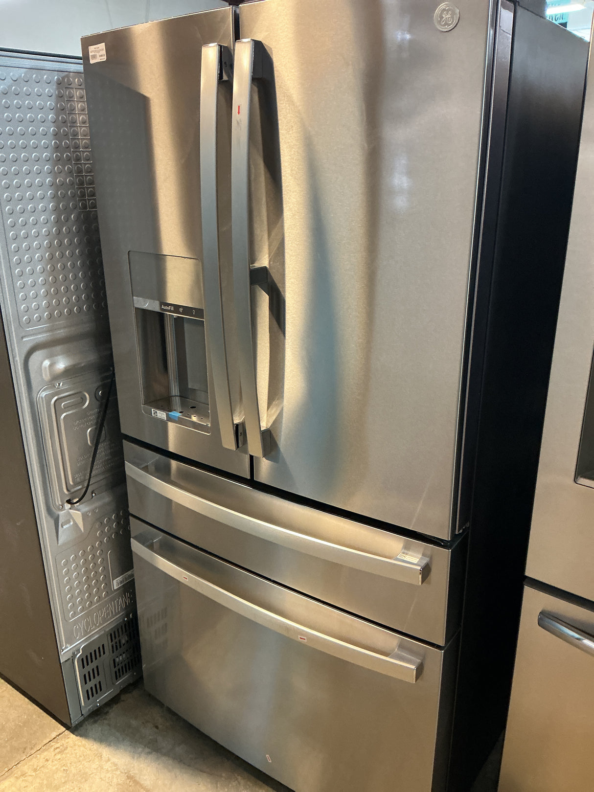 GE PVD28BYNFS French Door Refrigerator (Open-Box / Scratch & Dent)