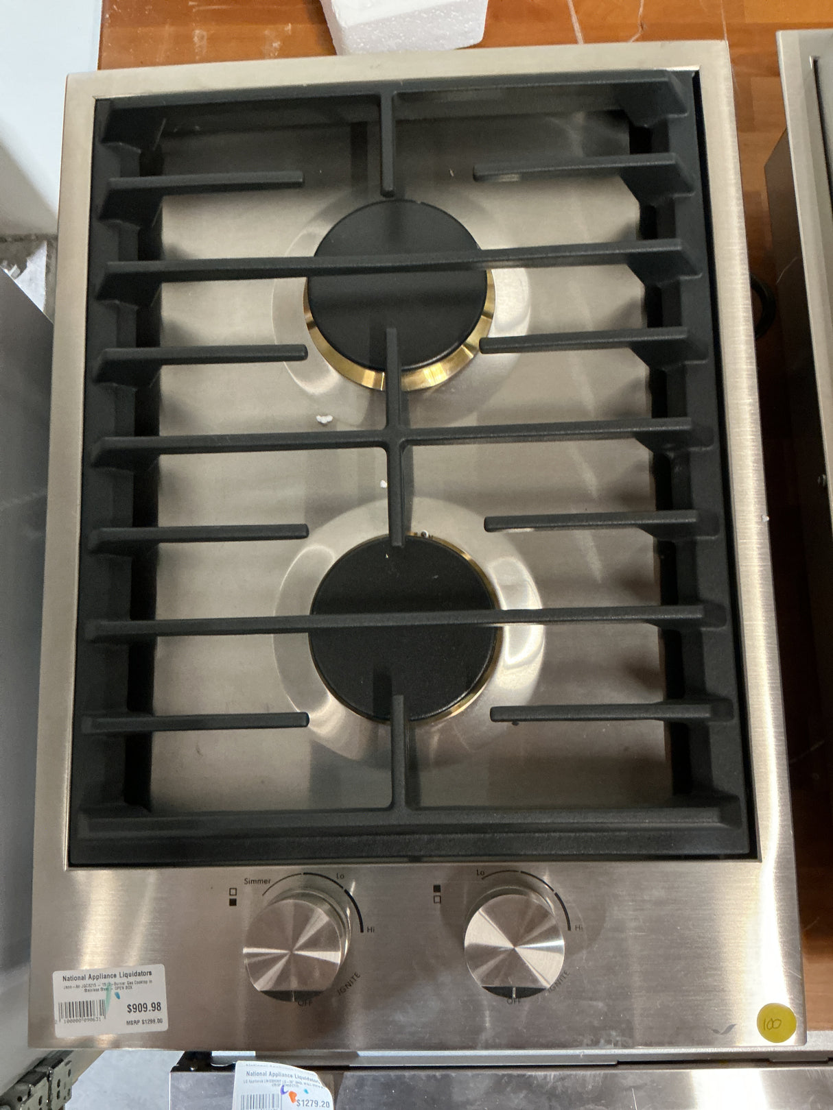 JennAir JGC3215GS Gas Cooktop (Open Box / Scratch & Dent)