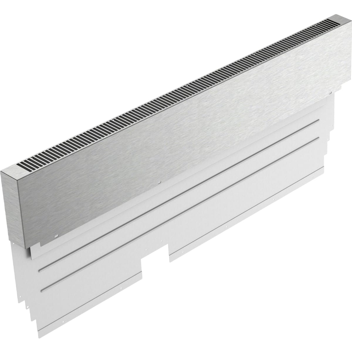 Thermador PA48WLBH - Pro Harmony 7-inch Low Backguard for 48-inch Range, stainless steel appliance protection.