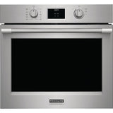 FRIGIDAIRE PROFESSIONAL PCWS3080AF 30" Single Wall Oven with Total Convection front view, sleek stainless steel design.