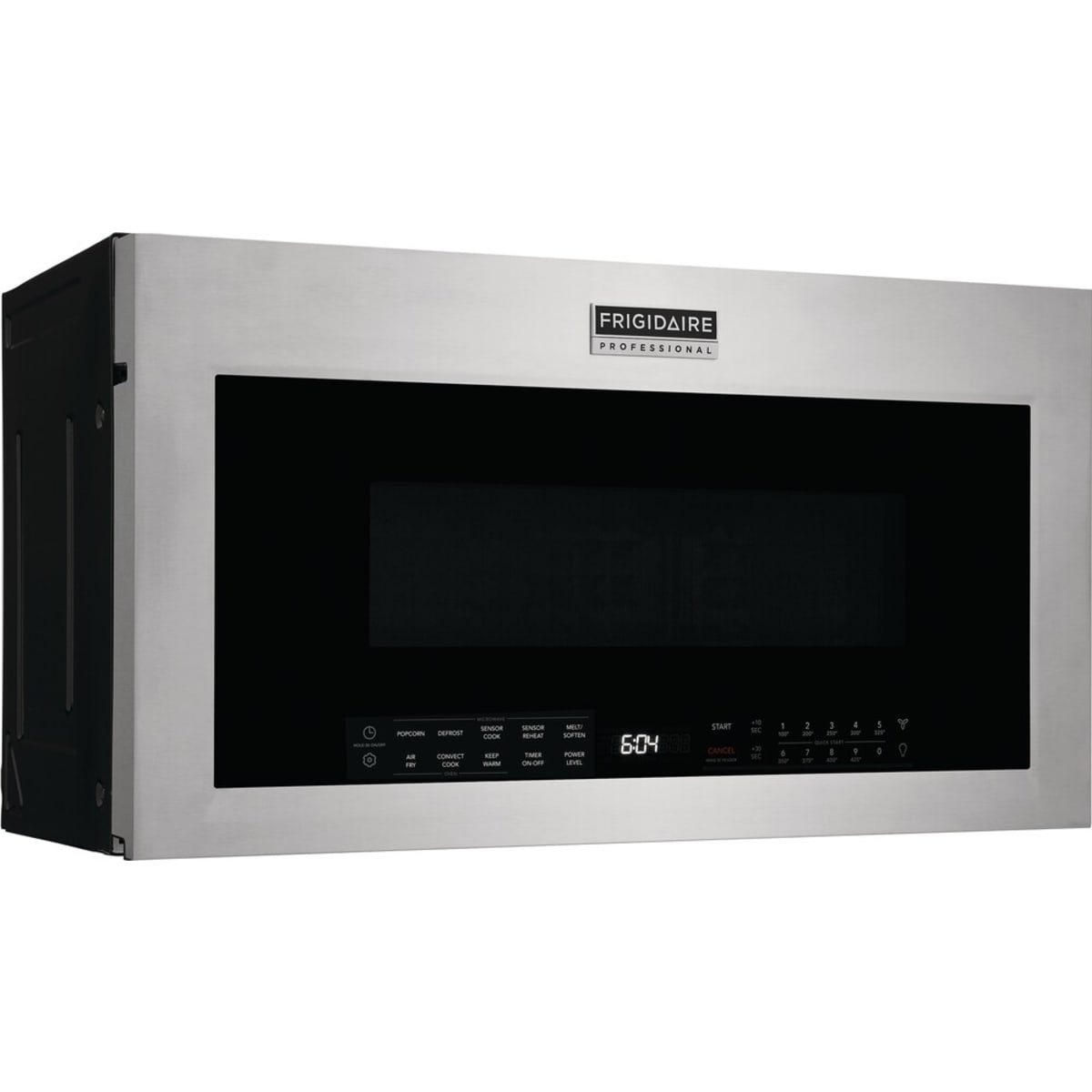 FRIGIDAIRE PROFESSIONAL PMOS1980AF Over the Range Microwave 1.9 Cu. Ft. sleek stainless steel finish and modern design.