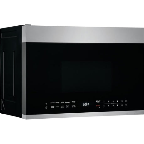 Frigidaire 24" 1.4 Cu. Ft. Over-The-Range Microwave UMV1422US with sleek stainless steel design.