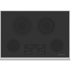 Hestan KEC30-BK - 30 Inch Electric Cooktop with 4 Cooking Zones, Radiant Heating Elements for premium appliance liquidation.