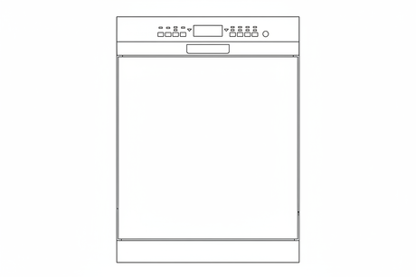 Front Control Built-In Dishwasher