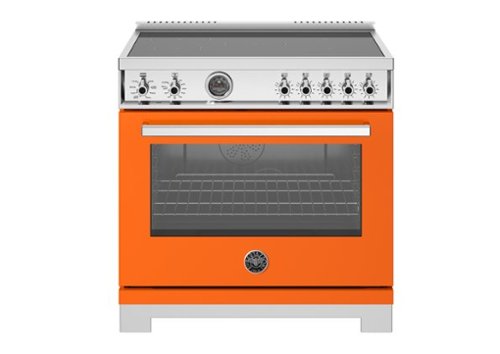 Bertazzoni electric range with induction cooktop