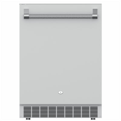 Hestan Aspire outdoor refrigerator with door lock