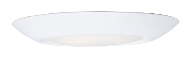 Maxim Lighting 57652WTWT – Essentials Builder 2-Light Flush Mount in White Finish – Classic Ceiling Fixture
