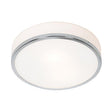 Access Lighting 20670CHOPL - Aero 1-Light 10? Chrome Flush Mount Ceiling Fixture with Opal Glass
