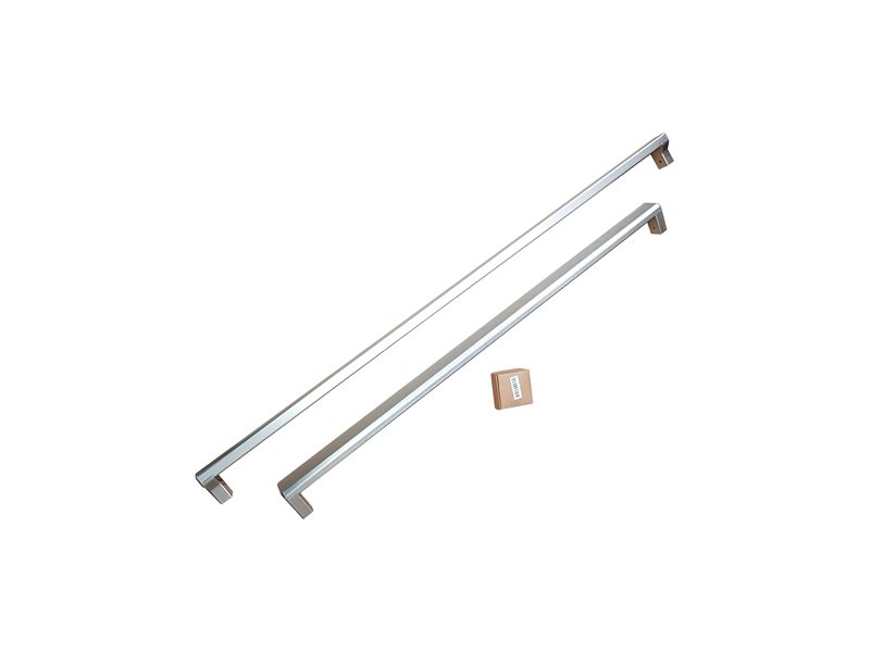 Bertazzoni handle kit for built-in refrigerators