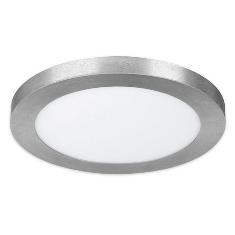 Feit Electric FP11/4WY/NK - LED 11 in. W x 11 in. L Nickel LED Flat Panel Light Fixture