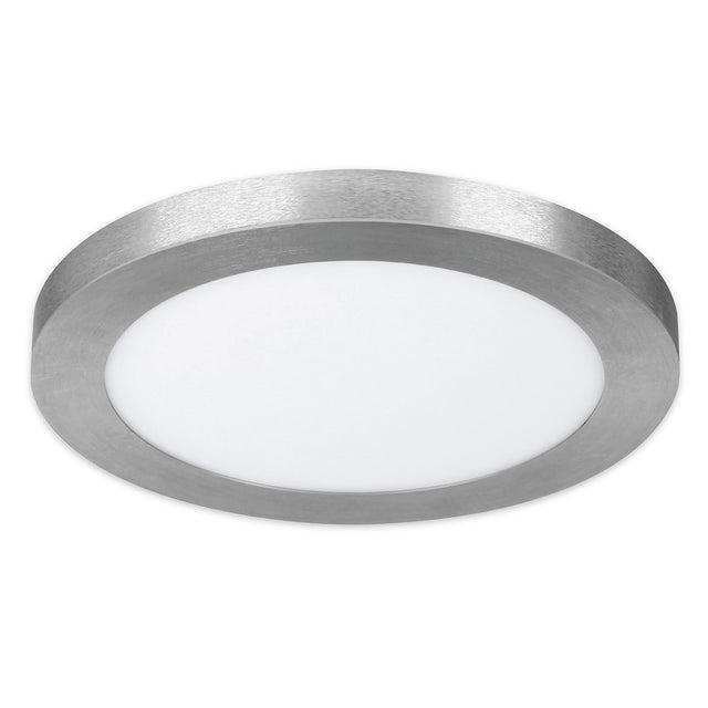 Feit Electric FP11/4WY/NK - LED 11 in. W x 11 in. L Nickel LED Flat Panel Light Fixture