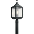 Kichler 49987DBK - Springfield 1-Light 150W Medium Incandescent Outdoor Post Mount Light in Distressed Black